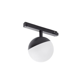 Магнітний трековий світильник Nowodvorski 10152 LVM Lid LED 1x8W 3000K 650Lm IP20 чорний