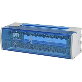 Розподільний клемний блок ETI 001102302 EDB-215 2p L+PE/N 125A на 15 виходів