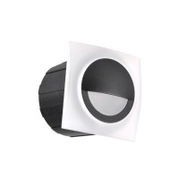 Светильник для подсветки лестницы/коридора Goldlux 313713 Q5 Led 1x3W 4000K 40Lm IP44 GR