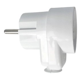 Штепсельна вилка з гніздом SEZ WT-16U/G-S BI 16А/250В біла