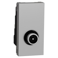 Одинарна TV розетка Schneider Electric NU346130 1М (алюміній)