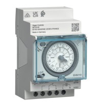 Аналоговый суточный таймер Hager EHN110 16А 1НО без резерва хода