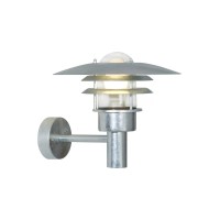 Вуличний світильник Nordlux 71411031 Lonstrup E27 1x60W IP44 сріблястий