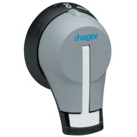 Выносная ручка Hager HZC002 для выключателей HA 125А-630А IP55