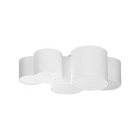 Люстра TK Lighting 3443 Mona E27 5x15W IP20 біла
