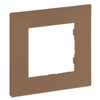 Рамка 1-постова Legrand Niloe Step мідь (864771)