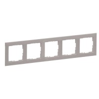 Рамка 5-постовая Legrand SUNO (шампань) 721595