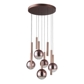 Підвісний світильник, люстра Italux PND-24038-9A-COPP Camino LED 9x54W 3000K 2112Lm IP20 мідний