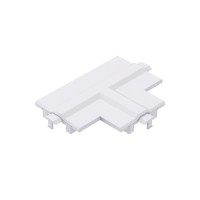 Заглушка T-образная для врезного шинопровода Kloodi KDTR-RL264 WH белая