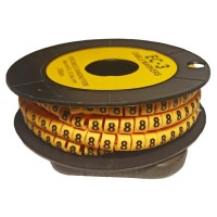 Маркер TNSy МК3 6-10мм² символ «8» 180шт (TNSy5502480)