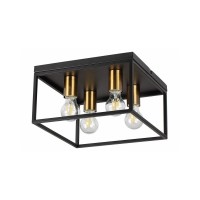 Люстра Reality 638704-02 Cage E27 4x40W IP20