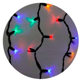 Уличная светодиодная гирлянда Delux EN ICICLE 108LED (90012950) 2x1м 27 мигающих диодов IP44 черный шнур