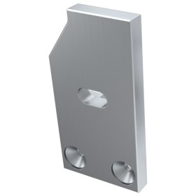 Заглушка Lumines для типа I6 6мм с отверстием правая серебро