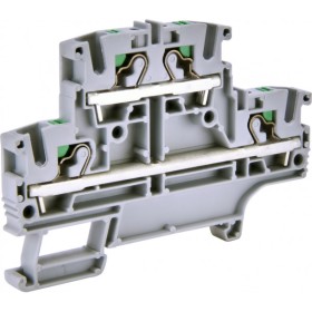 Дворівнева пружинна клема ETI ESH-EFD.4 сіра (3903268)