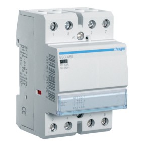 Контактор 63A ESC465 (2НО+2НЗ, 230В) 3м Hager