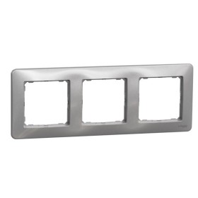 Рамка 3-местная Schneider Electric Sedna Design алюминий SDD313803