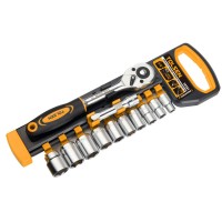 Набір торцевих головок Tolsen (15151) 3/8" (12шт) "Профі"