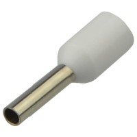 Накінечник Аско-Укрем НТ 1,0-08 ізольований білий 100шт (A0060010063)