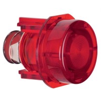 Заглушка для нажимной кнопки и светового сигнала Е10, красная, Berker