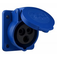 Силовой разъем Аско-Укрем ГВ 2Р+РЕ 16А/3 (413) (A0080030001)