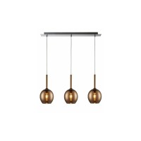Подвесной светильник, люстра Zuma Line MD1629-3A(copper) Monic