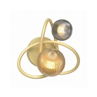 Бра, настінний світильник Zuma Line MB4922-2 Arlon G9 2x3.5W IP20 Gold