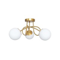 Люстра Goldlux 341648 Bianca Twist E14 3x12W IP20 золота