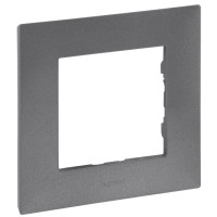 Рамка 1-постова Legrand Niloe Step сталь (863491)