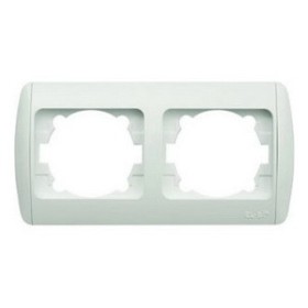 Рамка ELBI ZIRVE Fixline белая 2-я горизонтальная (501-000202-226)