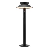 Уличный светильник на солнечной батарее Nordlux 2418098003 Justina Solar LED 1x5W 3000K 400Lm IP44 черный