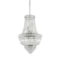 Люстра Ideal Lux 215969 Dubai E14 10x28W IP20 хром