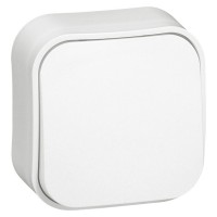 Выключатель 1 клавишный Legrand Forix белый