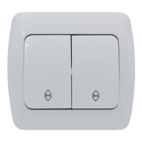 Выключатель ELBI ZIRVE Fixline белый 2кл проходной ( 501-010201-211 )