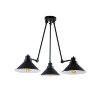 Люстра Nowodvorski 9142 Techno E27 3x25W IP20 чорна