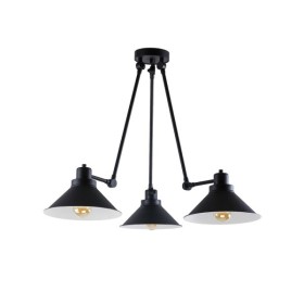 Люстра Nowodvorski 9142 Techno E27 3x25W IP20 черная