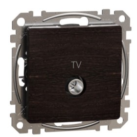 Кінцева TV-розетка 4дБ Schneider Electric Sedna Design & Elements венге SDD181471