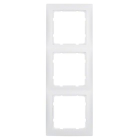 Рамка 3-местная полярная белизна матовая Berker S.1