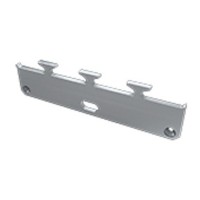 Заглушка Lumines для типа LARGO M1 с отверстием серебро