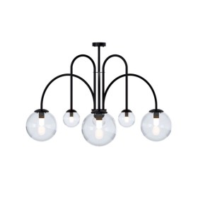 Люстра Pikart 38399-1 Celesta E27+G9 6x60W IP20 чорна