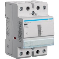 Бесшумный контактор с ручным управлением Hager ERC240S 40A 2НО 230B