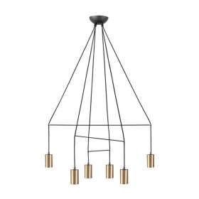 Люстра Nowodvorski 7956 Imbria GU10 6x10W IP20 Чорна