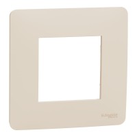 Одноместная рамка Schneider Electric Unica New NU200244 бежевая