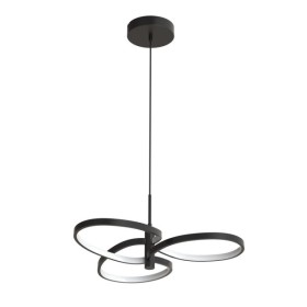 Подвесной светильник, люстра Goldlux 335975 Ribbon LED 1x25W 4000K 3700Lm IP20 черный