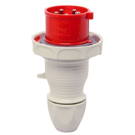 Трифазний штекер на кабель WALTHER WL239 (3P+N+E) 32А 380V IP67