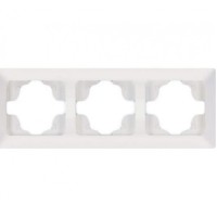 Горизонтальная 3-я рамка NE-AD ARAS 93-10-17 белая