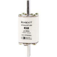 Плавкий запобіжник E.Next e.fuse.NT1.80 габарит 1 80А (i0760084)
