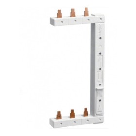 Шина гребенчатая Hager KCL363R 3P 63 А 2-рядная правая