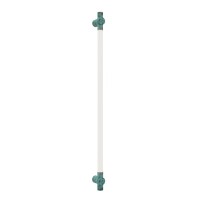 Бра, настенный светильник Pikart 38122-7 Axis S LED 1x15W 3000K IP20 бирюзовый