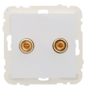 Стереоорозетка Logus 21220 TGE (лед)