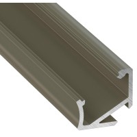 Профиль для светодиодной ленты Lumines H сталь